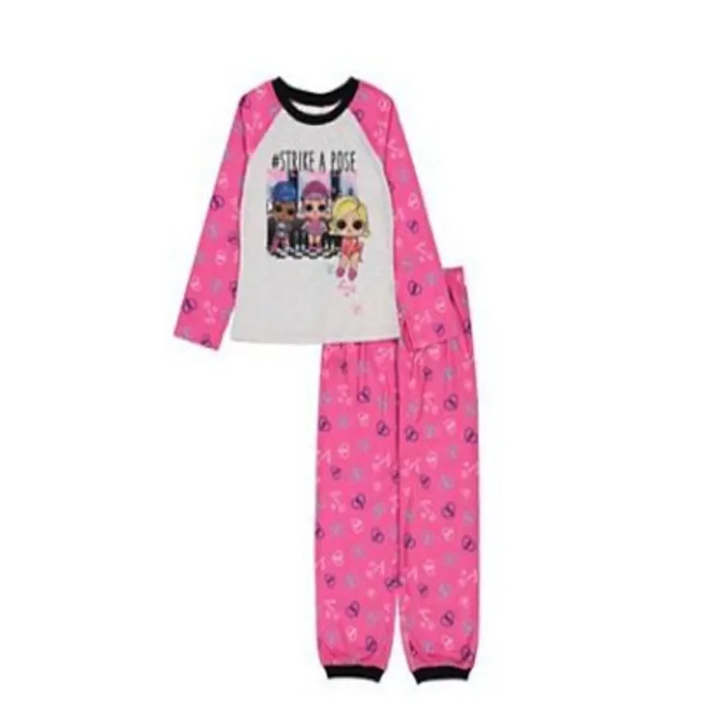 L.O.L. Surprise! Size 4 Strike a Pose 2-Piece Pajama Set